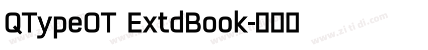QTypeOT ExtdBook字体转换 QTypeOT ExtdBook字体转换